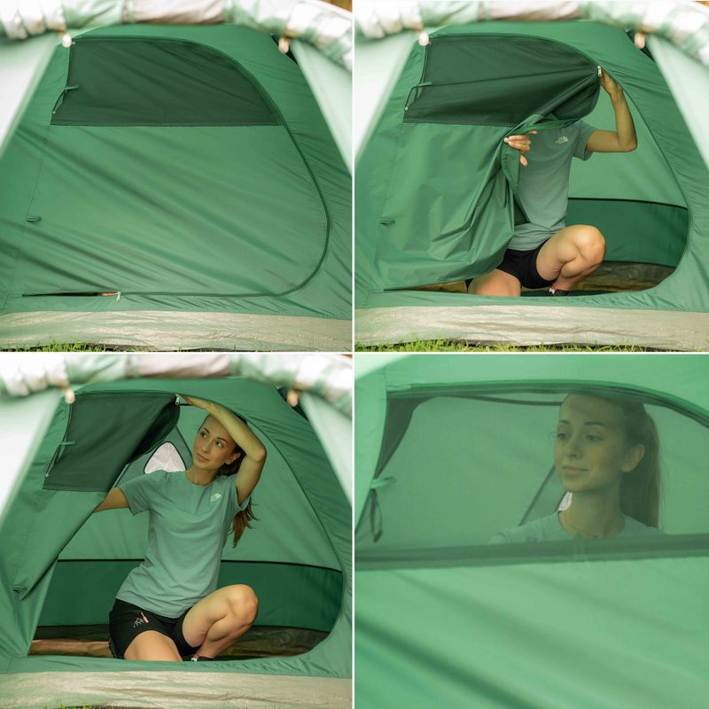 3-Person Camping Tent KADVA Kavio 3 Green 17