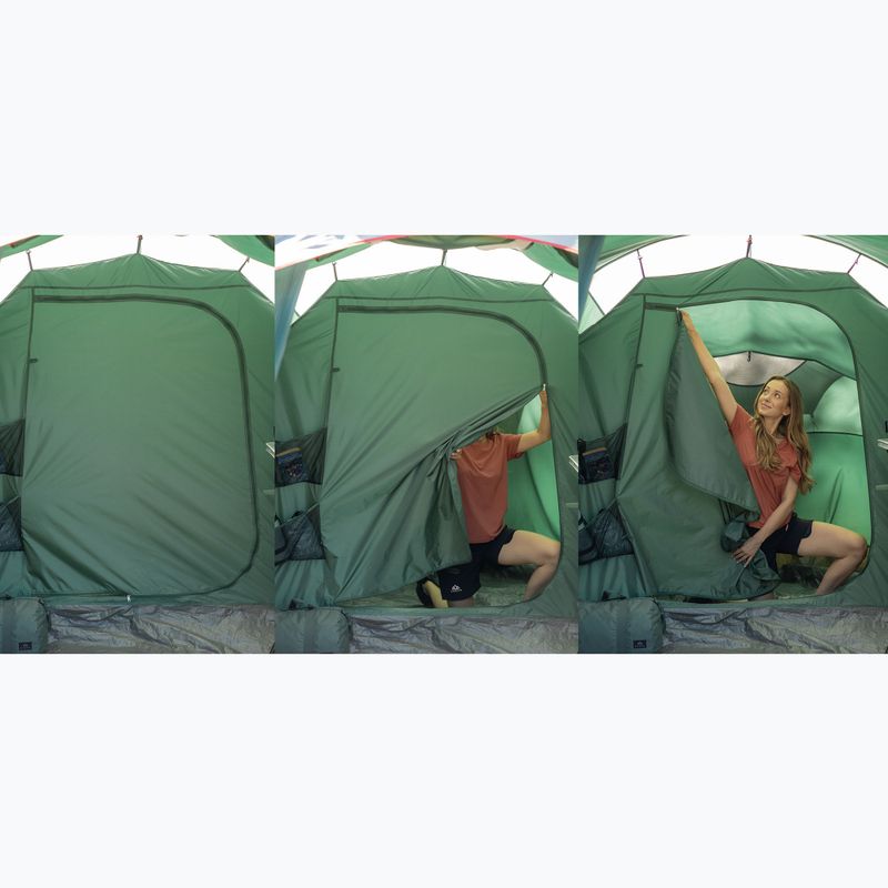 KADVA Kavio 4.1 4-person camping tent green 27