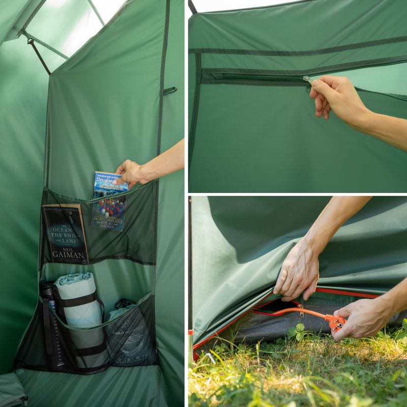 4-person camping tent KADVA Kavio 4 green 17