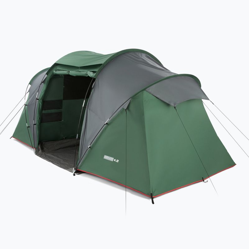 KADVA Kavio 4.2 4-person camping tent green 3
