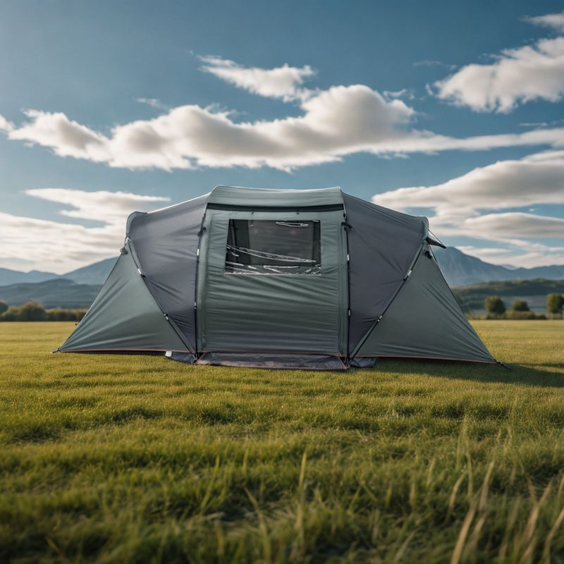 KADVA Kavio 4.2 4-person camping tent green 2