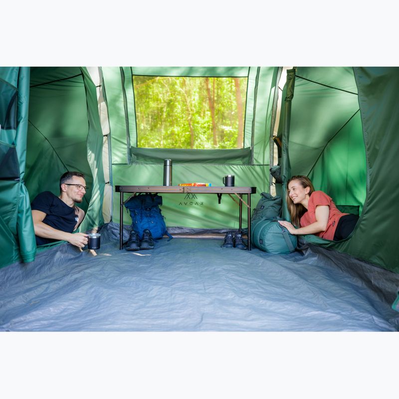 4-person camping tent KADVA Kavio 4 plus green 18