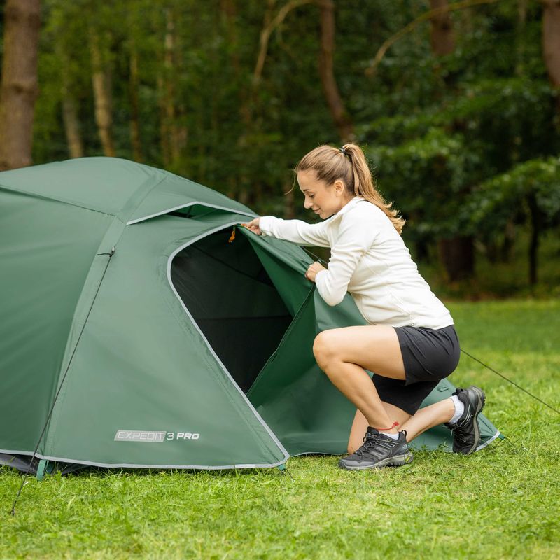 KADVA Expedit 3 pro 3-person camping tent green 13