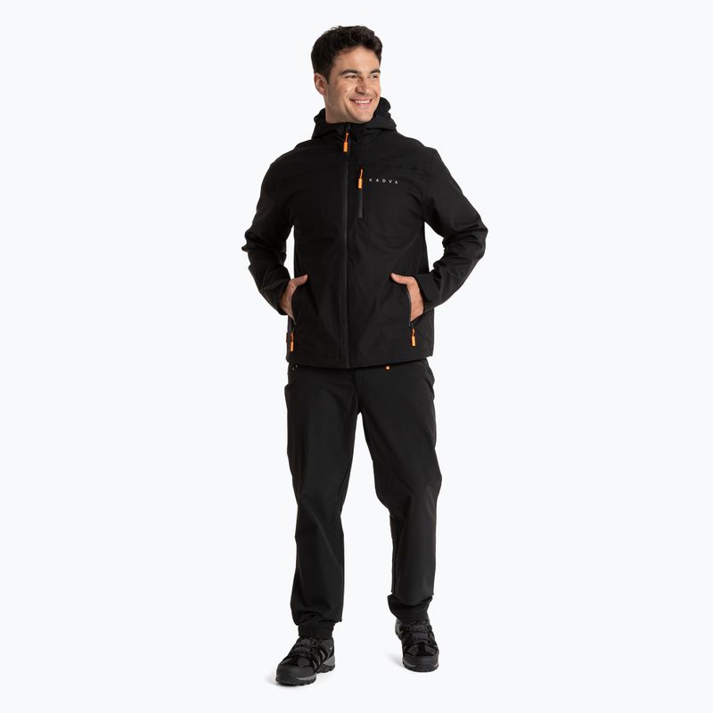 Men's Rain Jacket KADVA Forest Black 2