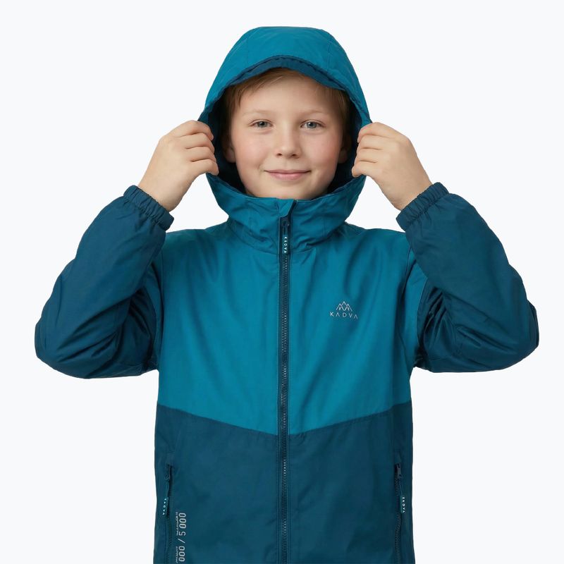 Children's rain jacket KADVA Fory Jrb navy blue 5