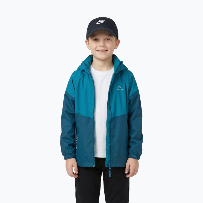 Children's rain jacket KADVA Fory Jrb navy blue 6