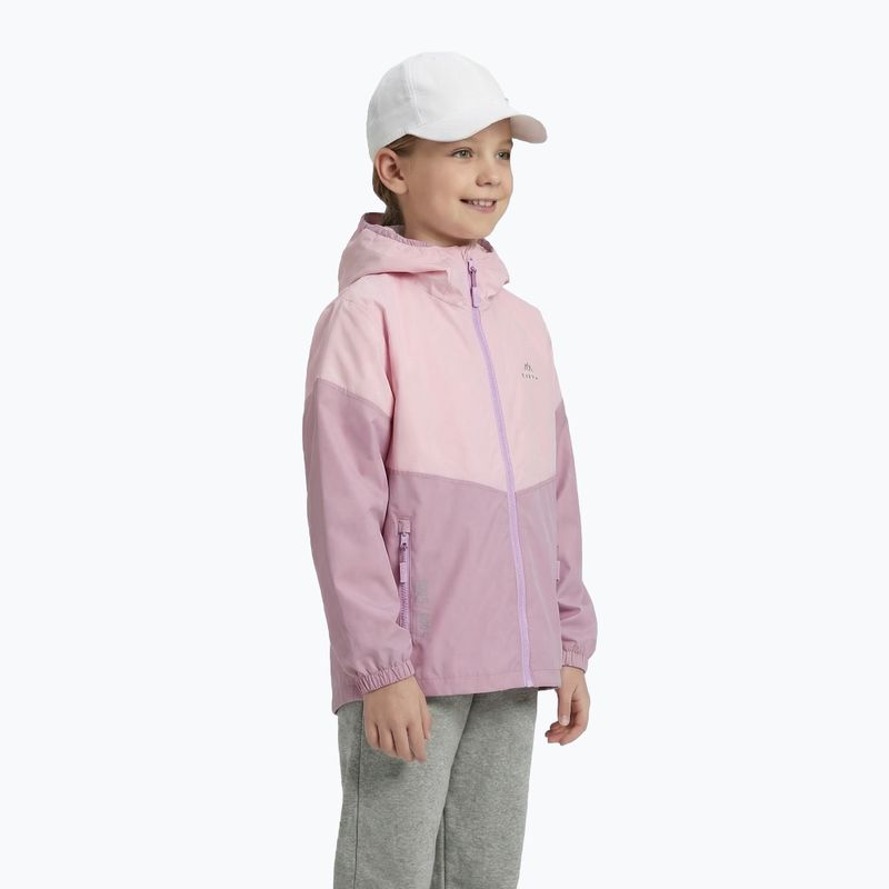 Children's rain jacket KADVA Fory Jrg pink 3