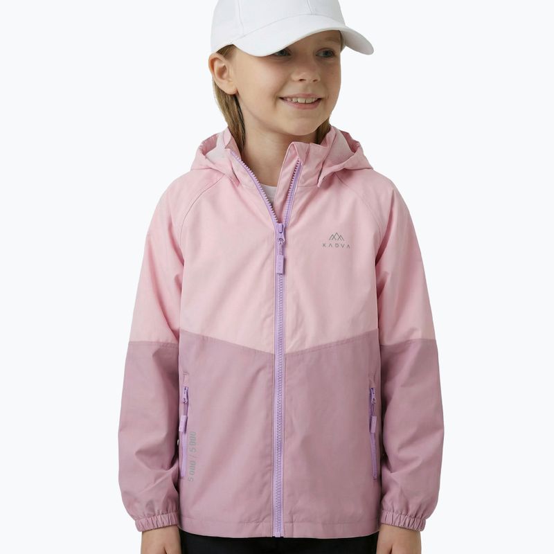Children's rain jacket KADVA Fory Jrg pink 4