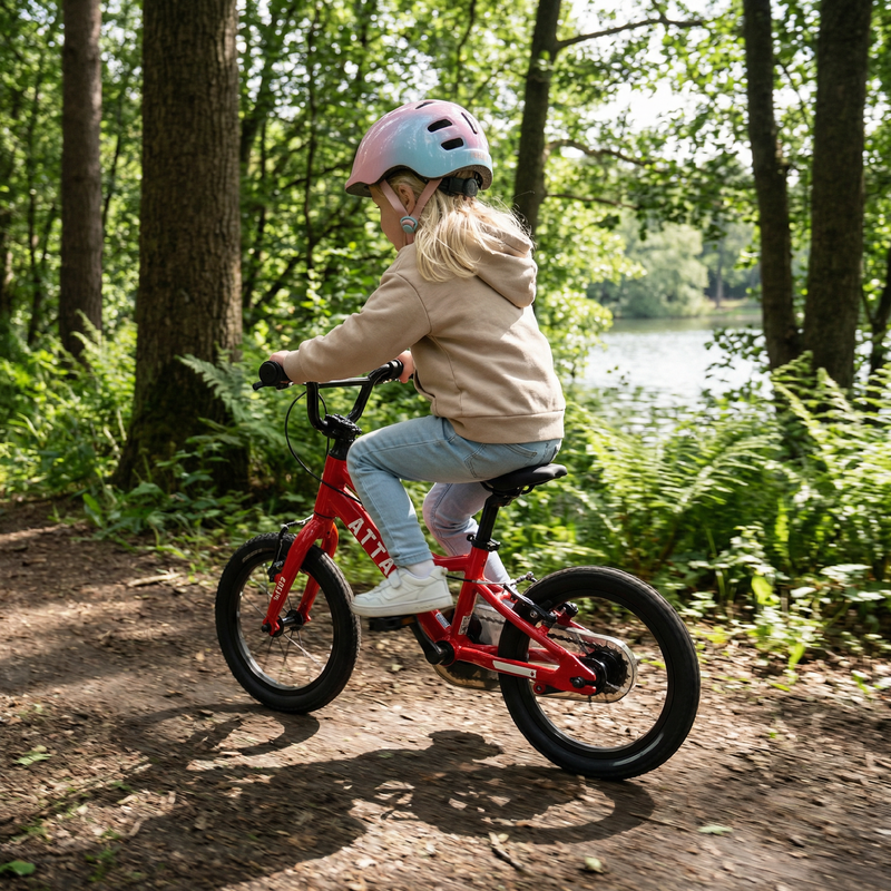Children's bicycle ATTABO EASE 14" red 4