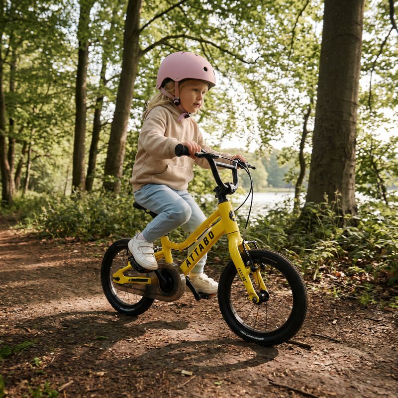 Children's bicycle ATTABO EASE 14" yellow 3