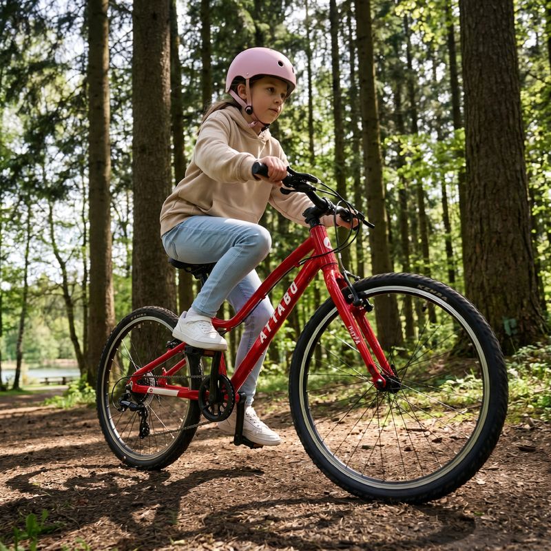 Children's bicycle ATTABO EASE 24" red 4