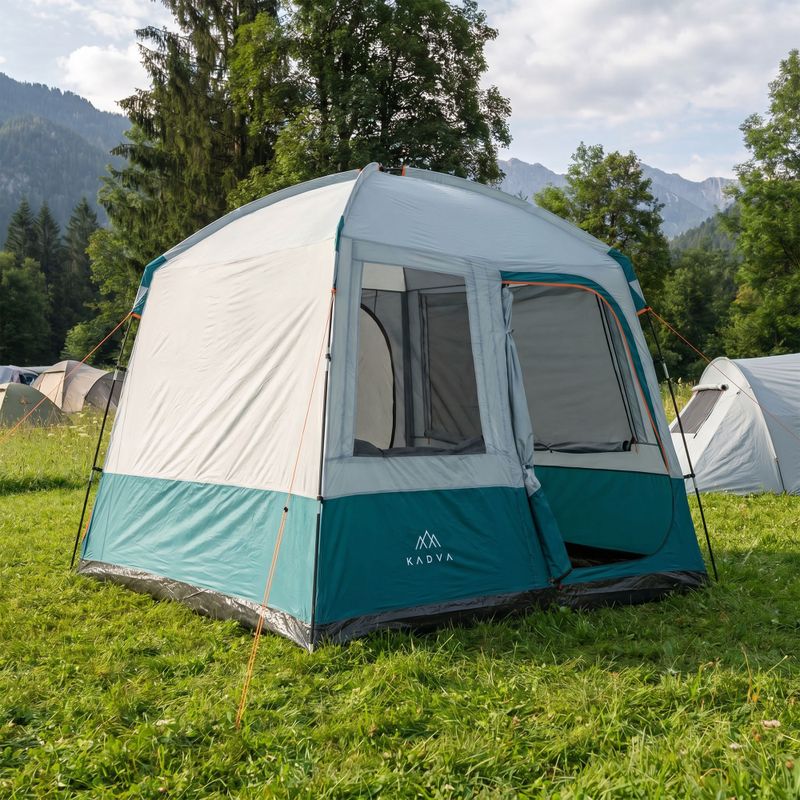 Vestibule for the KADVA Kavio Hall tent grey 22