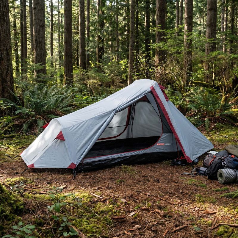KADVA 2.1 Pro grey camping tent 24
