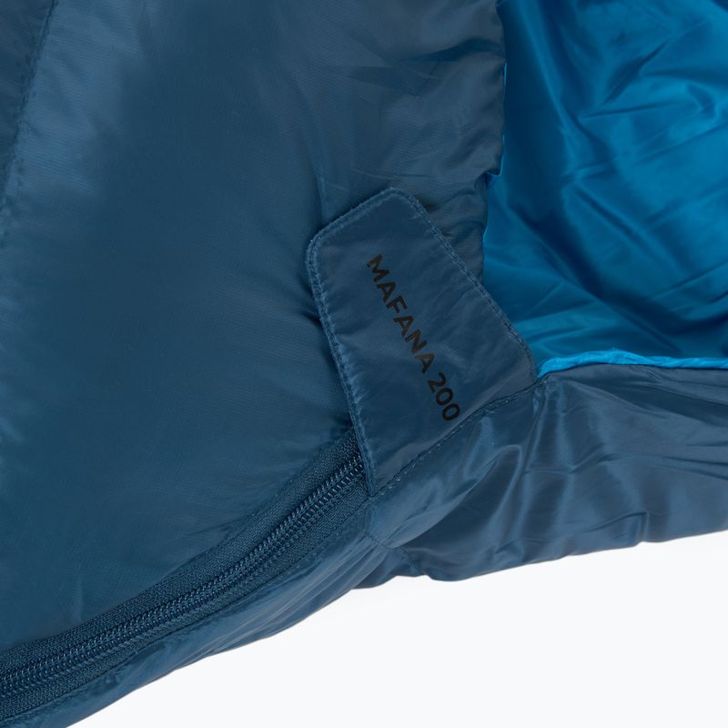 KADVA Mafana 200 down sleeping bag blue 6