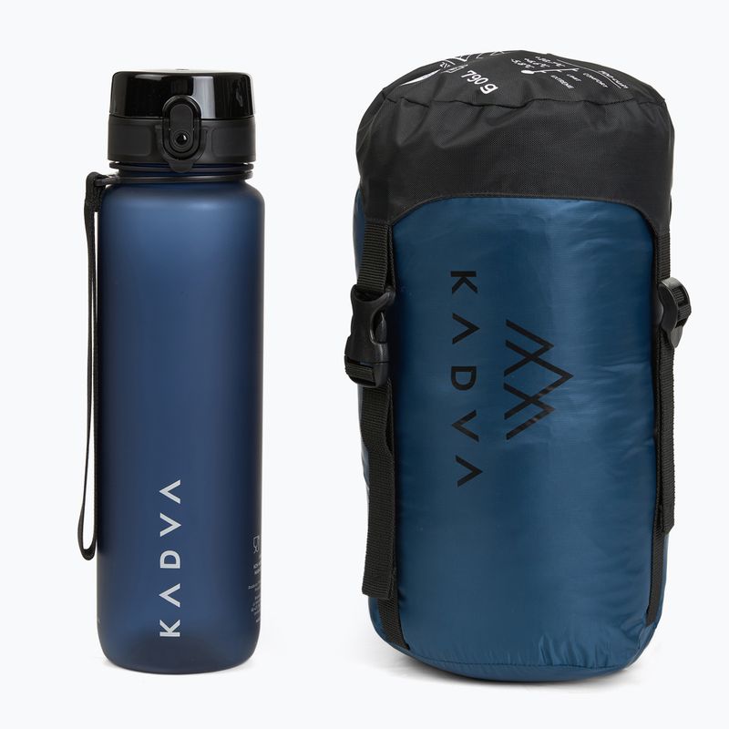 KADVA Mafana 200 down sleeping bag blue 18
