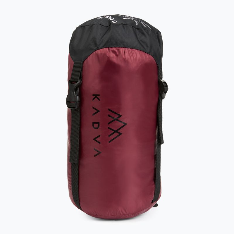 KADVA Mafana 300 down sleeping bag red 12