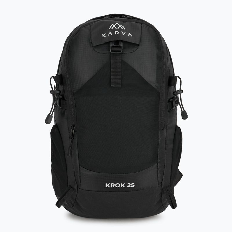 KADVA Krok 25 l city backpack black 2