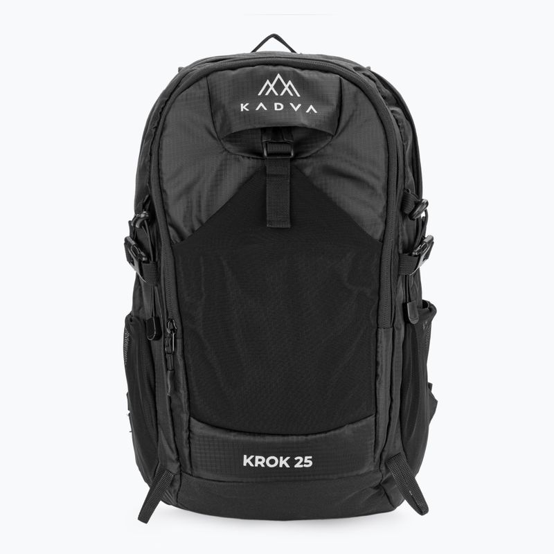 KADVA Krok 25 l city backpack black 2