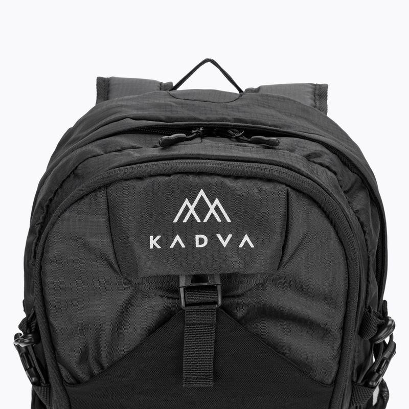 KADVA Krok 25 l city backpack black 4