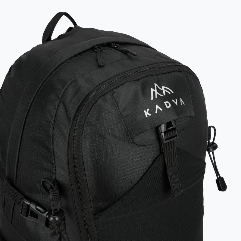 KADVA Krok 25 l city backpack black 6