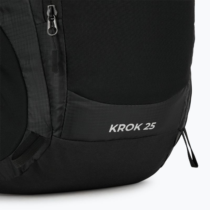 KADVA Krok 25 l city backpack black 7