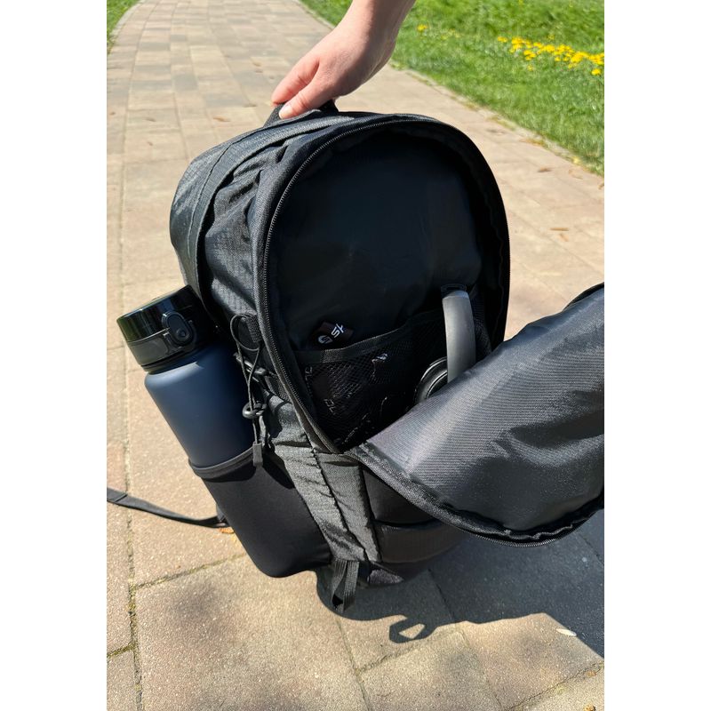KADVA Krok 25 l city backpack black 11