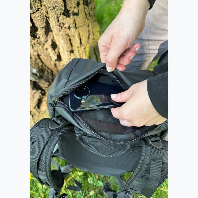 KADVA Mundoro 35 l black hiking backpack 13