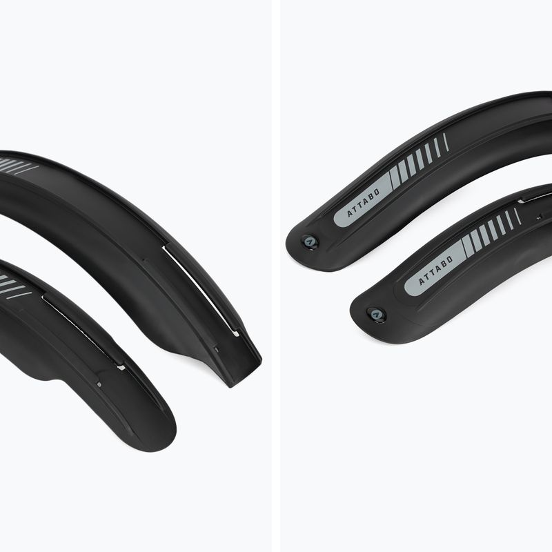 ATTABO EASE 16" bicycle mudguards black 7