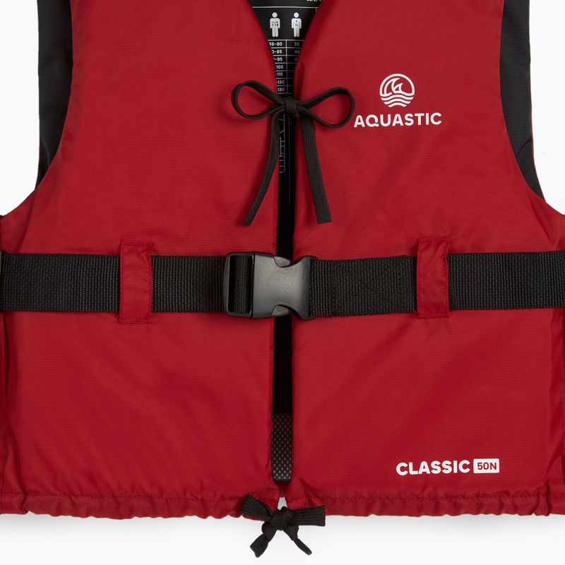 AQUASTIC Classic 50N red belay waistcoat 3