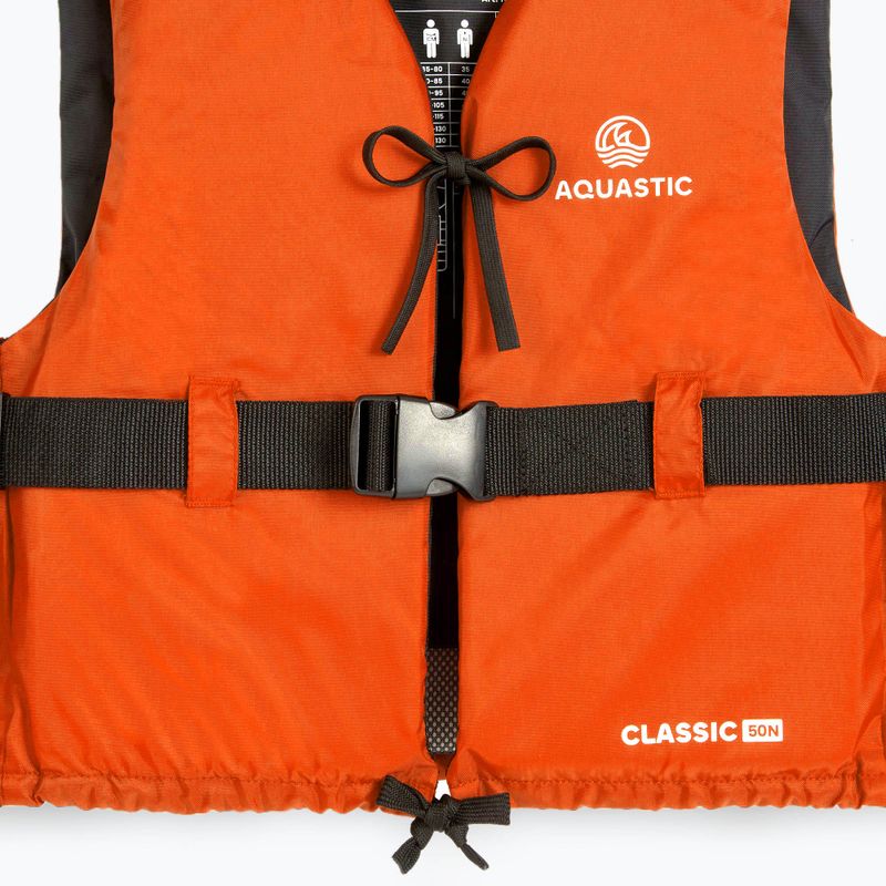 AQUASTIC Classic 50N orange belay waistcoat 3