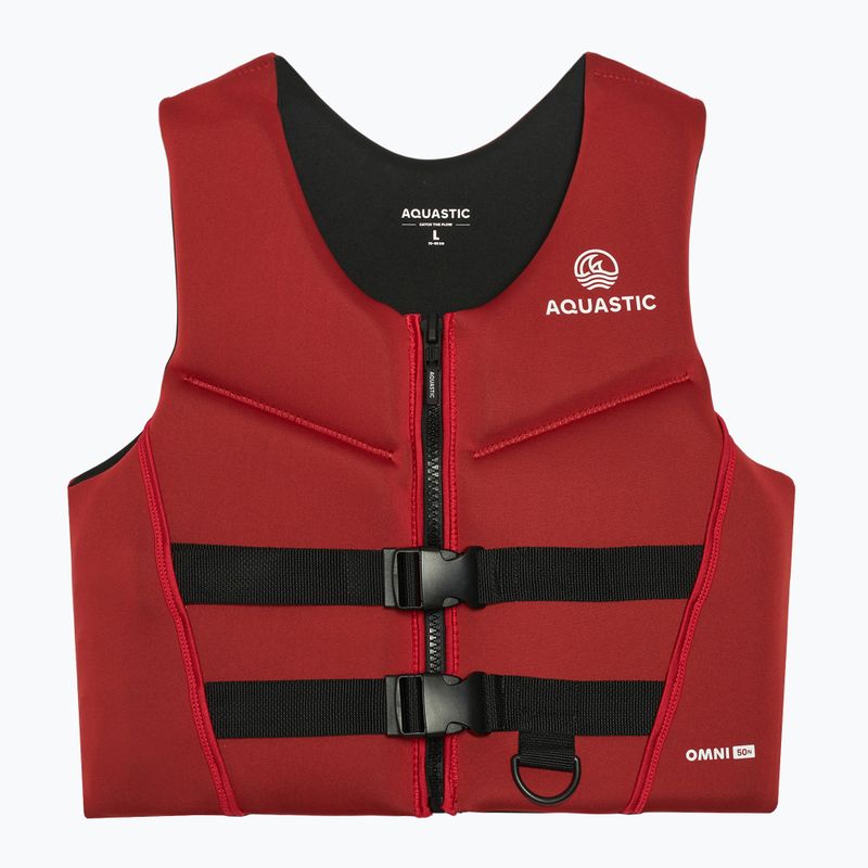 AQUASTIC Omni 50N belay waistcoat red