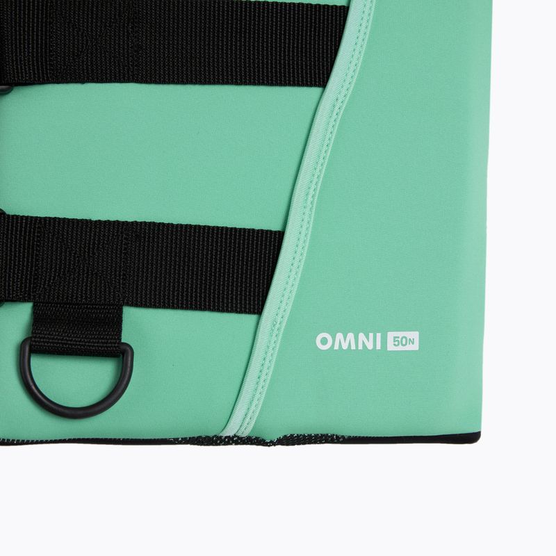 AQUASTIC Omni 50N belay waistcoat turquoise 3