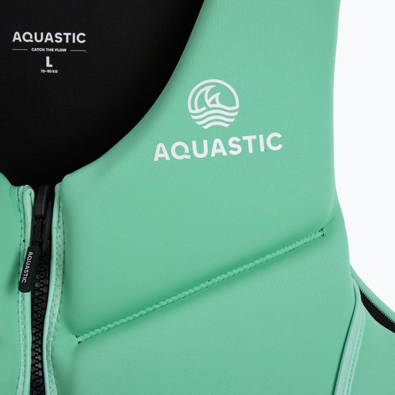 AQUASTIC Omni 50N belay waistcoat turquoise 4