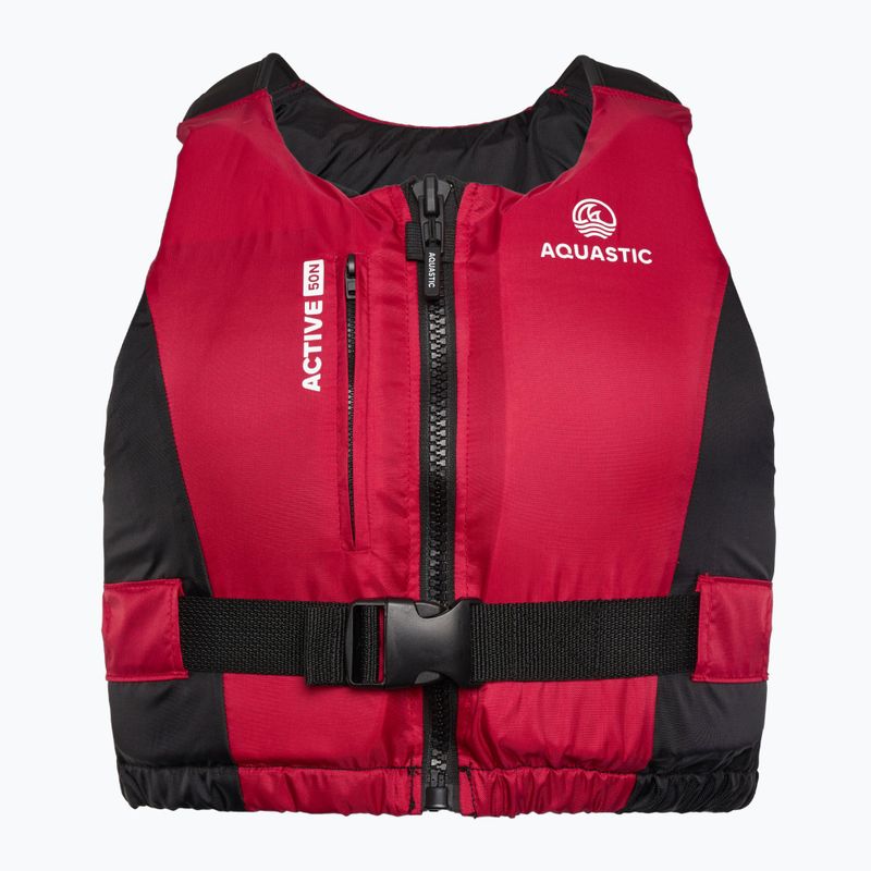 AQUASTIC Active 50N red safety waistcoat