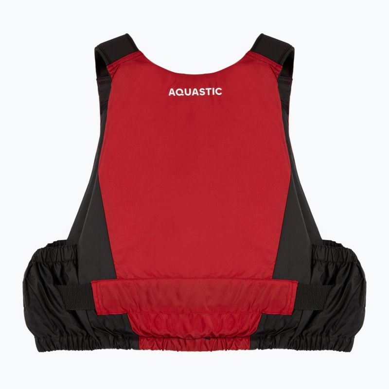 AQUASTIC Active 50N red safety waistcoat 2