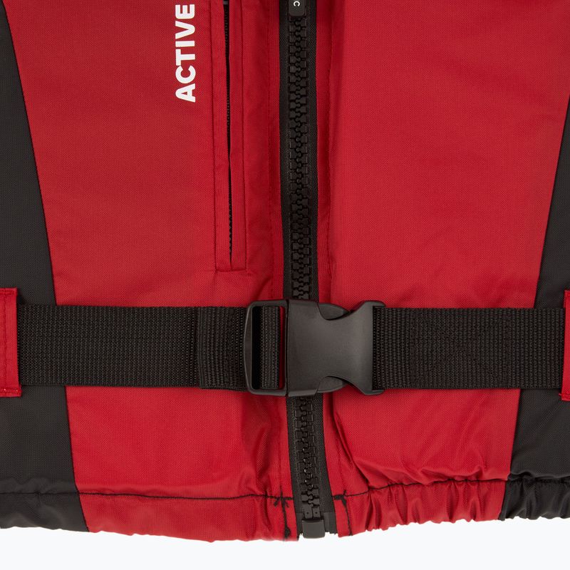 AQUASTIC Active 50N red safety waistcoat 4
