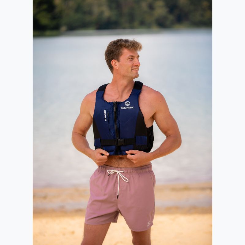 AQUASTIC Active 50N safety waistcoat blue 8
