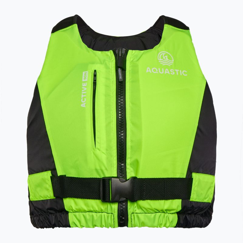 AQUASTIC Active 50N yellow safety waistcoat