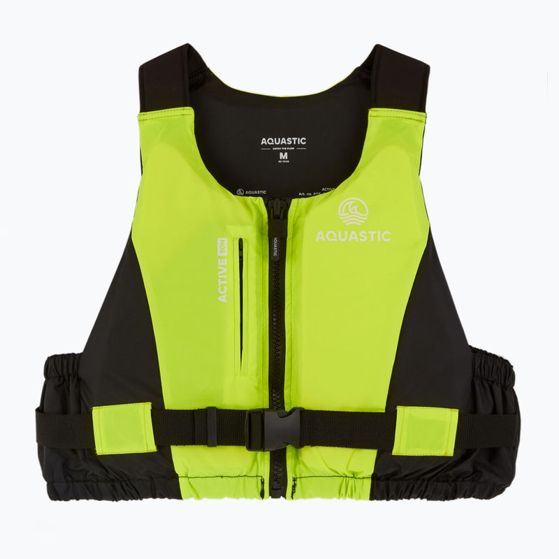 AQUASTIC Active 50N yellow safety waistcoat
