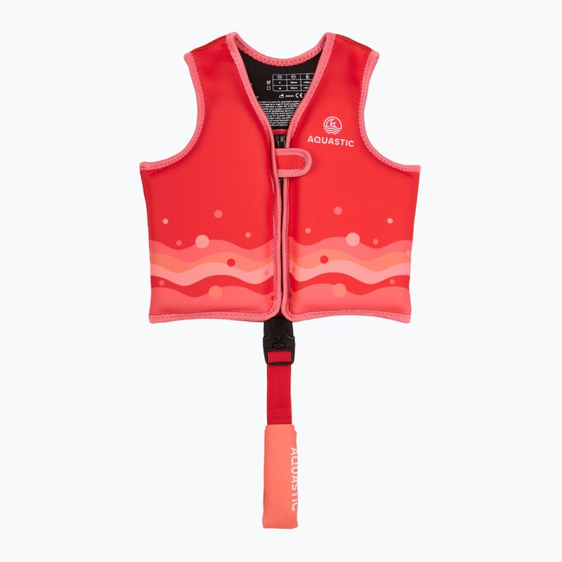 AQUASTIC Junior children's belay waistcoat dark pink