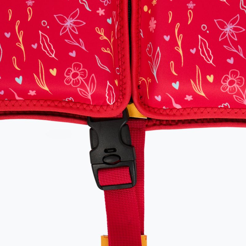 AQUASTIC Junior children's buoyancy waistcoat pink/yellow 5