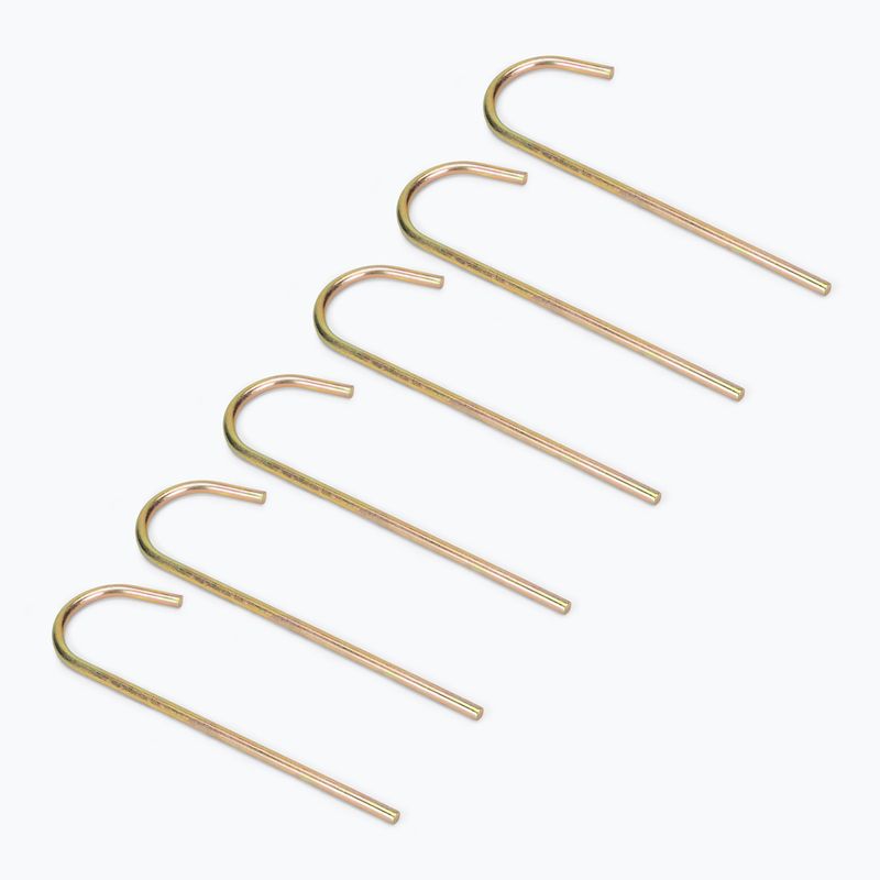 HUMBAKA universal anchors for trampoline 10 ft 6 pcs gold