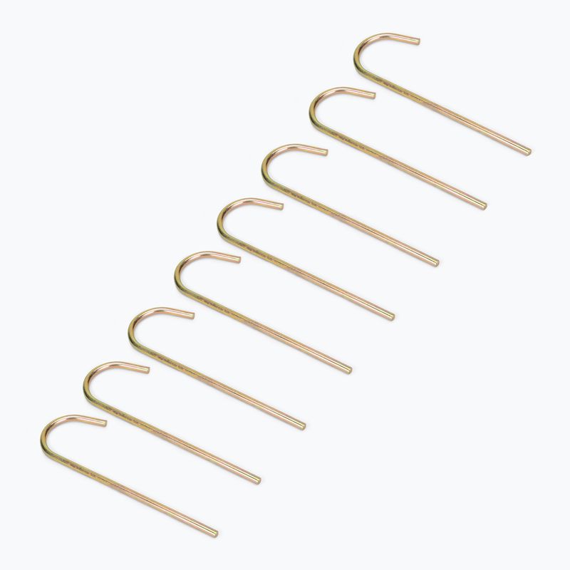 HUMBAKA universal trampoline anchors 12/14 ft 8 pcs gold