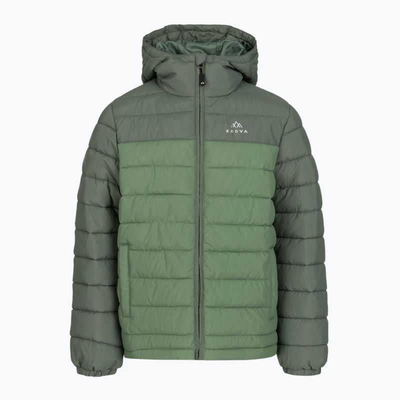Children's insulated jacket KADVA Snoway JRG green 8