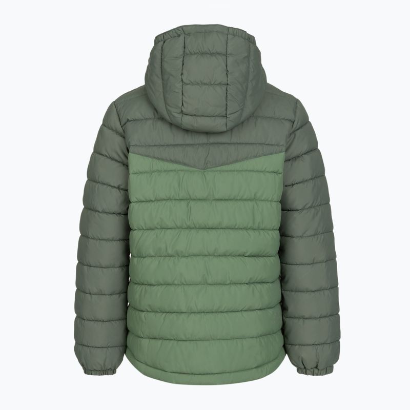 Children's insulated jacket KADVA Snoway JRG green 9