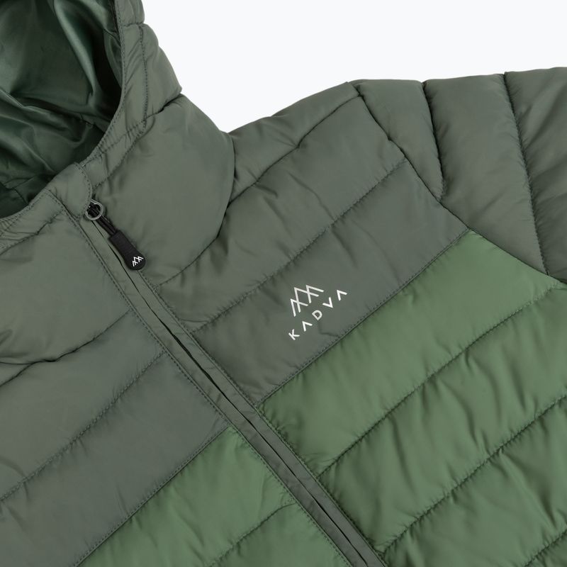 Children's insulated jacket KADVA Snoway JRG green 10