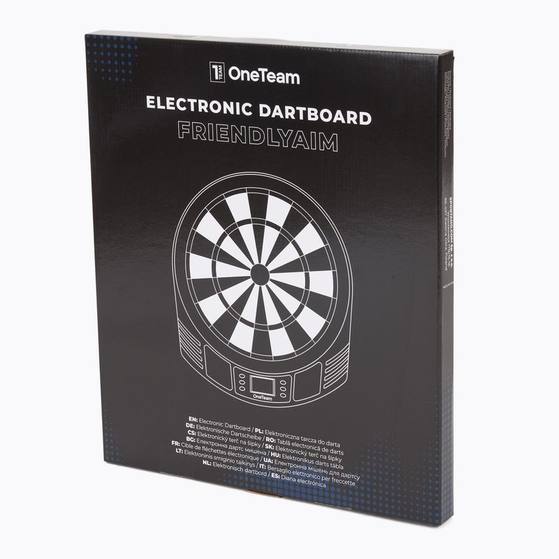 OneTeam FriendlyAim electronic dartboard black 9