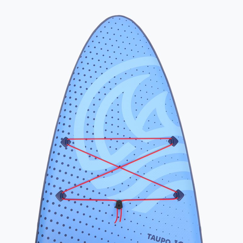 Inflatable board set SUP AQUASTIC Taupo 10'8" allround blue 6