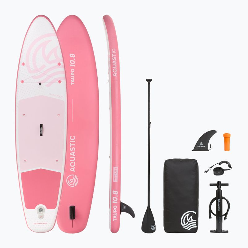 Set inflatable Taupo 10'8" allround pink