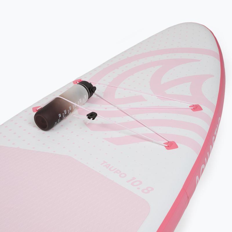 Set board SUP inflatable AQUASTIC Taupo 10'8" allround pink 11
